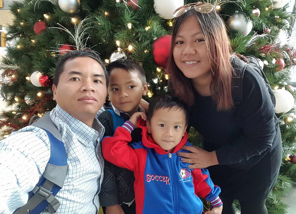 Silas Lian, with his wife Tracy and their two sons, anchor a multi-faceted outreach to San Diego’s Burmese community. (Submitted photo)