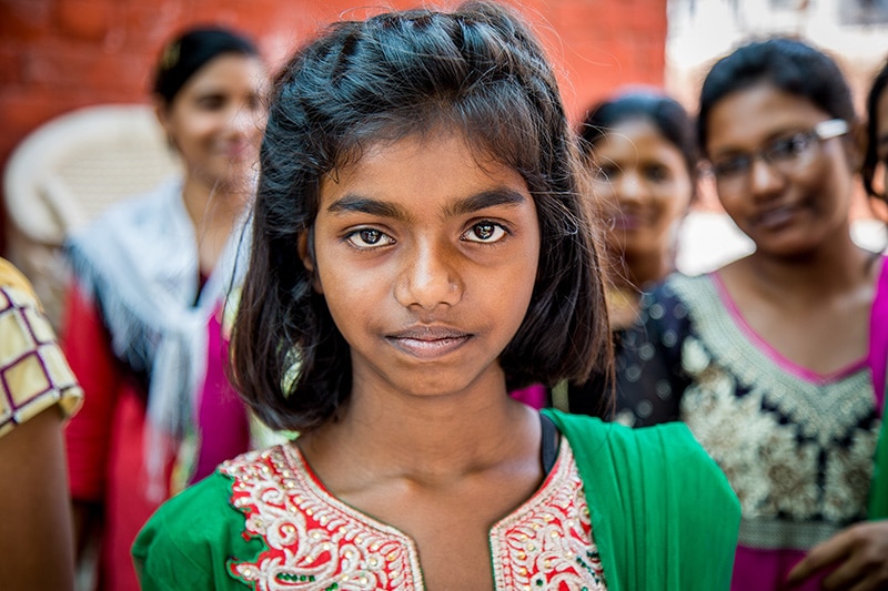 A Christian girl in India, 2017. (Photo: Open Doors USA)