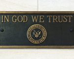 U.S. Capitol ‘In God We Trust’ plaque. USCapitol