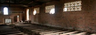 Pews in an empty church near Kigali, Rwanda. Photo by Scott Chacon/Creative Commons