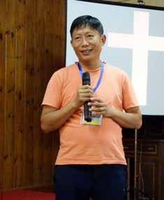 Akok Amer, pastor of Mangkolemba Baptist Church, one of the 7,800 churches in six conventions and 105 associations that comprise the CBCNEI. (Photo by Brian Kaylor/Word&Way)