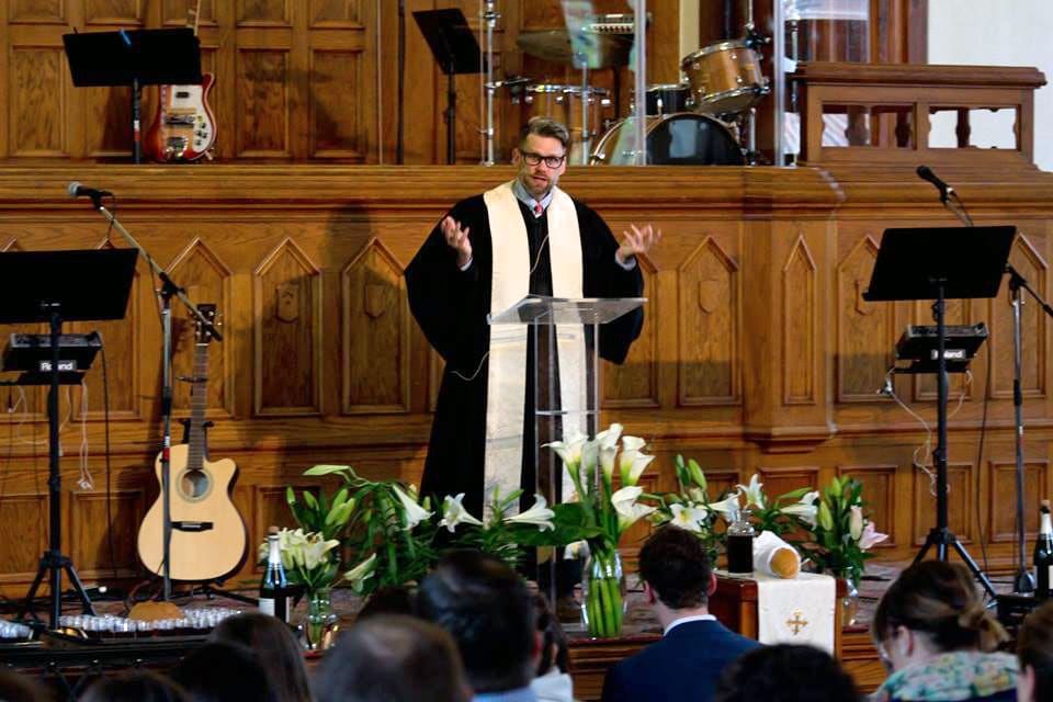 Bobby Griffith, one of the pastors of City Pres OKC, a Presbyterian Church in America congregation in Oklahoma City, supports legalizing medical marijuana in Oklahoma. Photo courtesy of Bobby Griffith