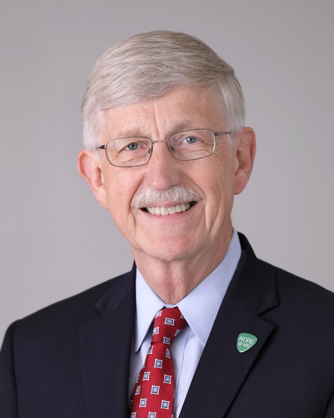 Francis Collins in 2017. Photo courtesy of National Institutes of Health