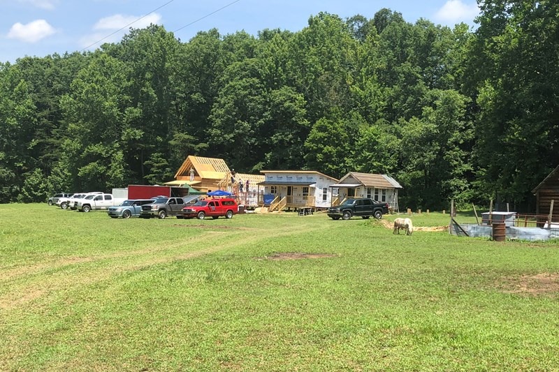 A 13-acre site in McCreary County is being readied for individuals and families needing a fresh start. Photo provided by Grant Hasty