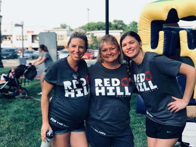 Red Hill Church volunteers have become an integral part of Edwardsville, Ill.'s annual Route 66 festival, including supervising all the kids activity areas. Submitted photo