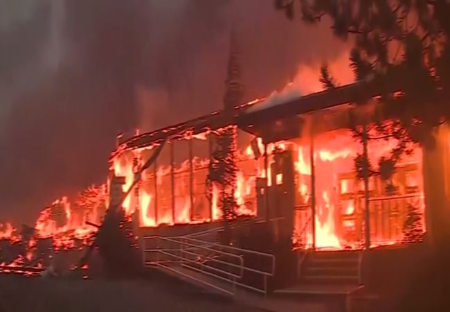 BP Calif. wildfire CBS screen grab