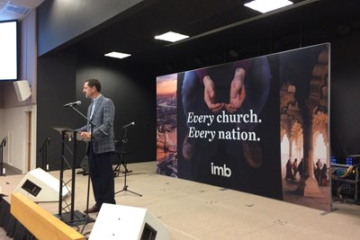 Paul Chitwood has been elected the International Mission Board's 13th president by a unanimous vote of the IMB trustees. Photo by David Roach