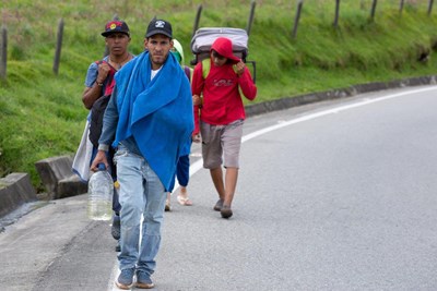 Venezuelans endure the rigor of finding a better life in neighboring Colombia. Submitted photo