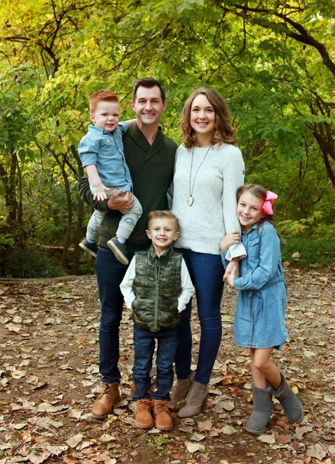 Cody and Breanna Brumley and their children. Photo courtesy of Cody Brumley