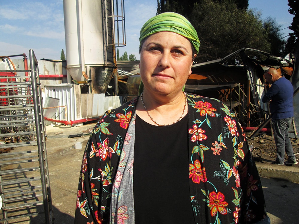 When Atara Orenbach, a resident of Sderot, realized rockets were headed toward the town, she quickly asked God to keep her family safe. Sderot is so close to the Gaza border that residents have just seconds to reach a shelter. RNS photo by Michele Chabin