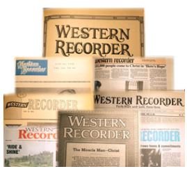Western Recorder collage