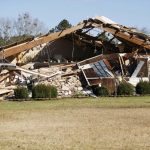 destoyed church after Miss. tornado (AP/CBS)