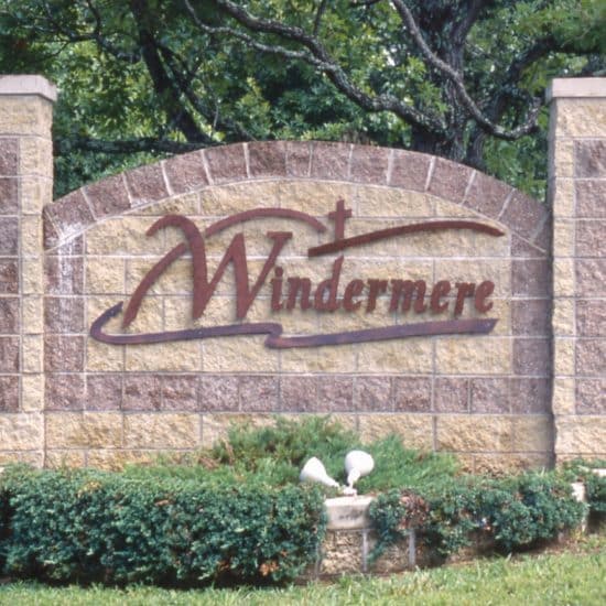 Windermere sign