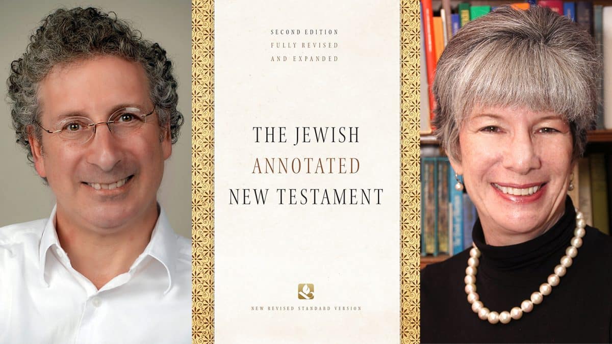 The Jewish Annotated New Testament book cover and authors
