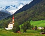 church in the Austrian countryside