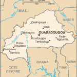 map Burkina Faso