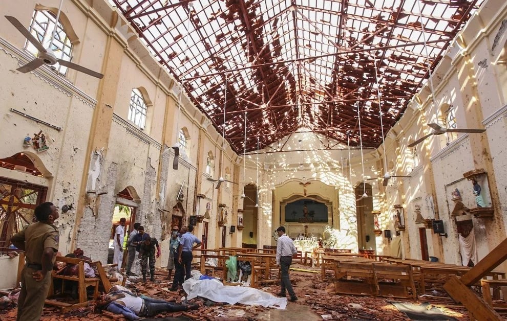 Sri Lanka church bombing