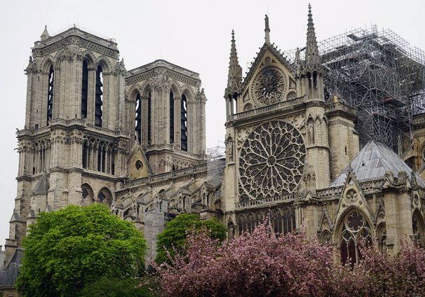 Cathedral after fire