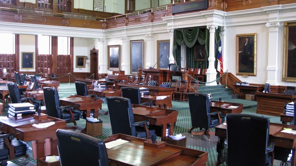 Texas Senate chamber 