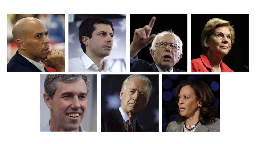 Democratic presidential 2020 candidates