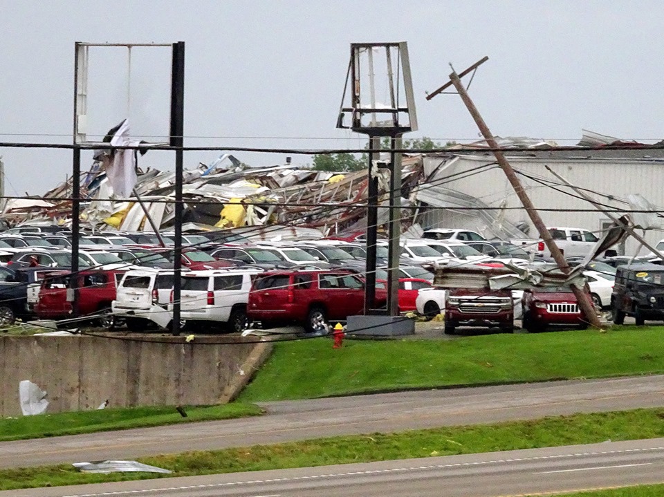 Jefferson City tornado damage