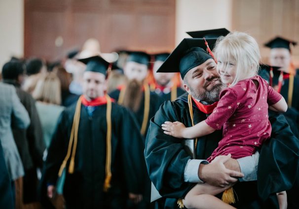 Toby Tiner and daughter