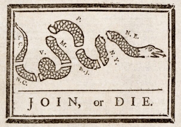 Join or die