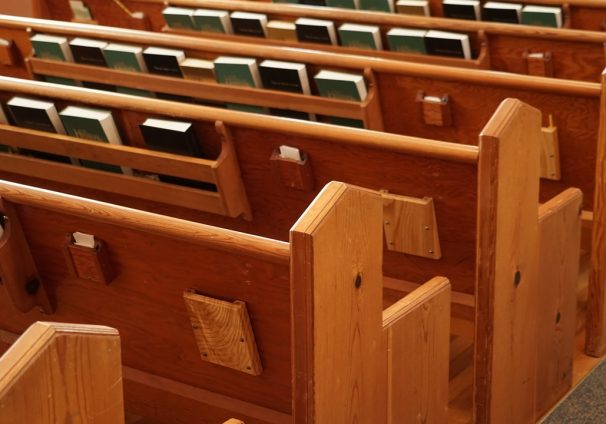 church pews
