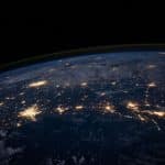 world at night