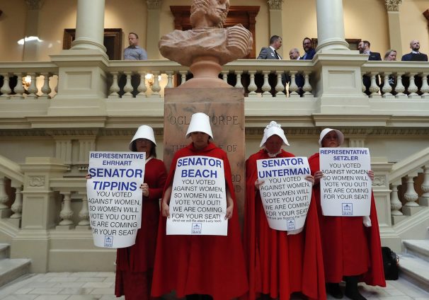 Georgia bill protestors