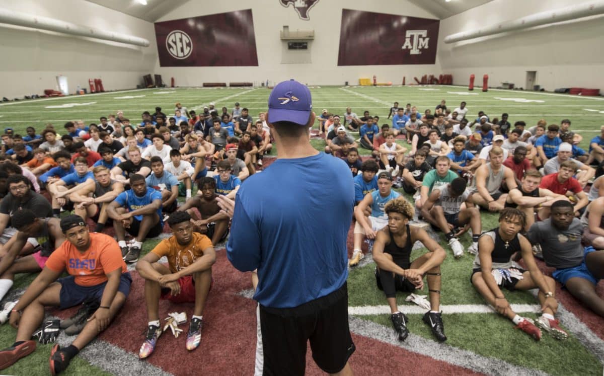 Learning sports while glorifying Christ: FCA camp this week in