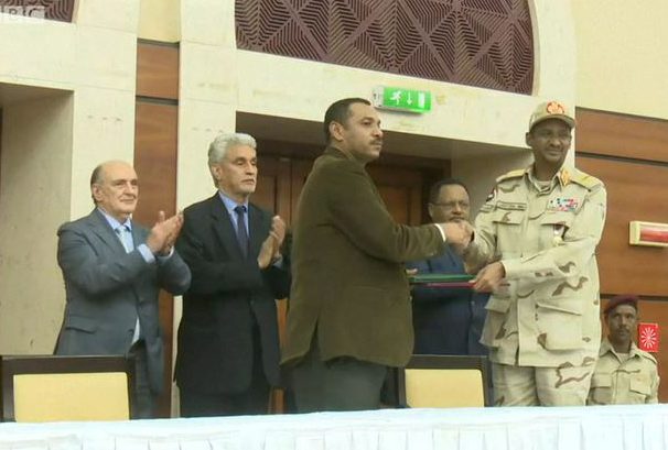 power-sharing deal signed