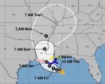 Hurricane Barry projections