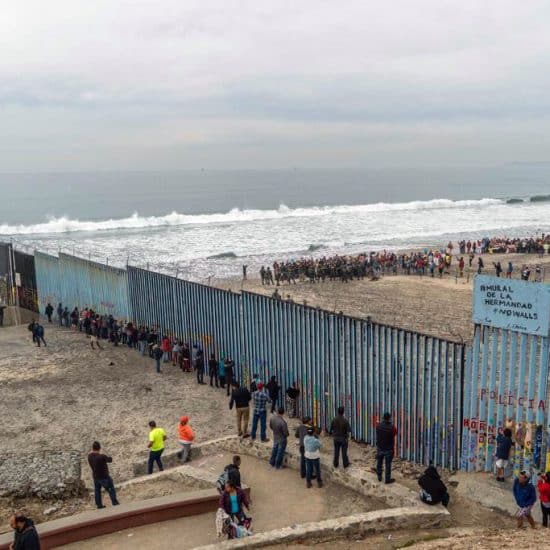People protest against U.S. immigration