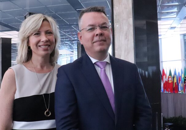 Norine and Andrew Brunson