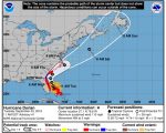 Hurricane Dorian path