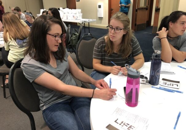 Sarah Keeling and Emily Tucker