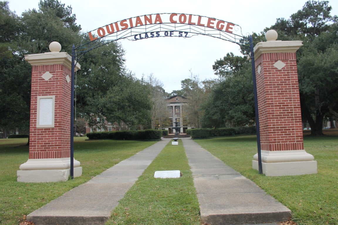 Entrance to Louisiana College