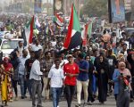 Sudanese protesters