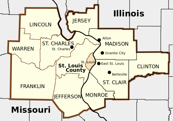 St Louis area