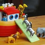 toy ark and animals