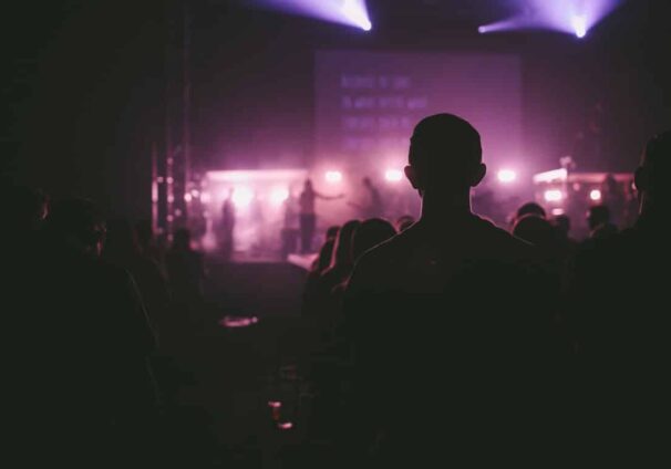 young person in church