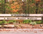 Windermere sign in fall