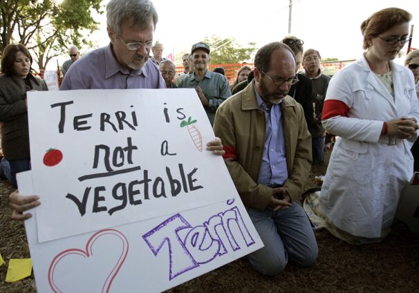 prayer vigil for Terri Schiavo