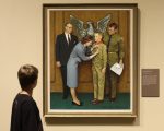 Boy Scout-themed Norman Rockwell painting