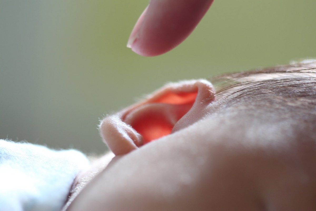 baby's ear