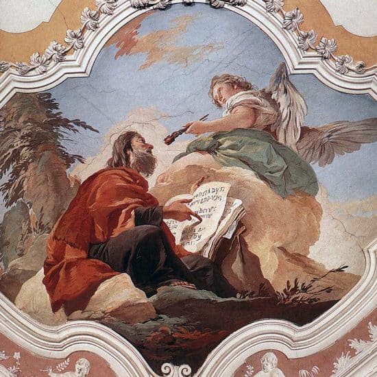 fresco of the prophet Isaiah