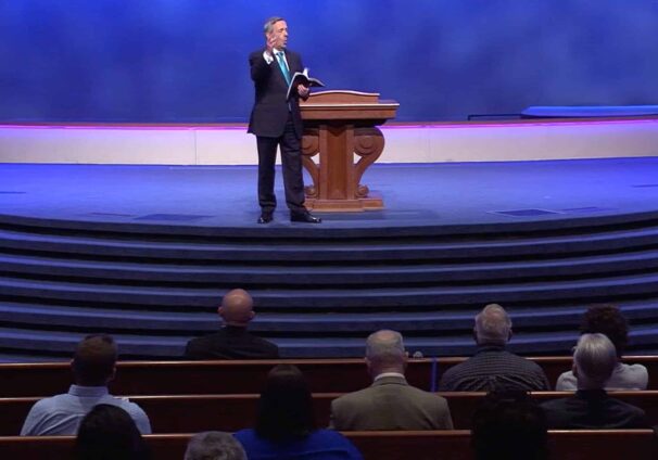 Robert Jeffress preaches