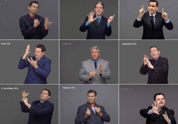 stills from complete ASL translation