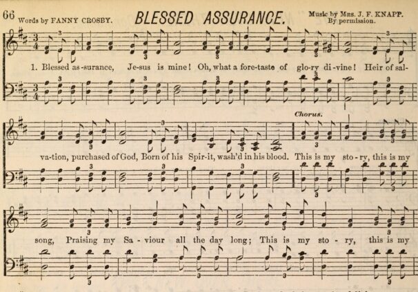 Blessed Assurance music